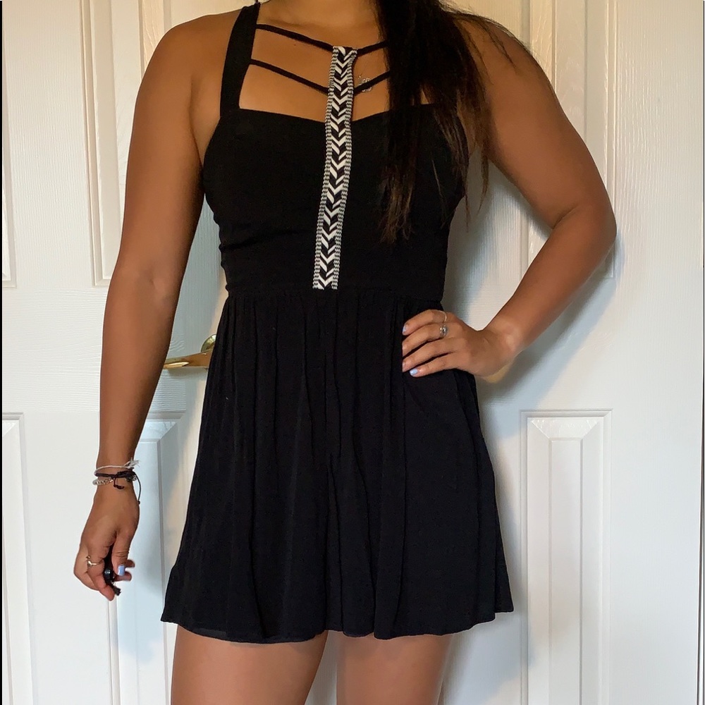 Strappy Black Dress
